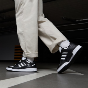 Giay Adidas Forum Low 'Black White' HQ1494