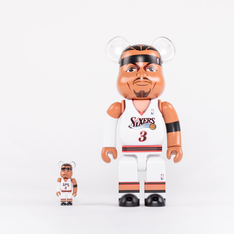 Mô Hình Bearbrick Allen Iverson (Philadelphia 76ers) - Ảnh 2