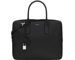 Túi Saint Laurent Museum Small Briefcase 'Black' 377865BTY0N1000