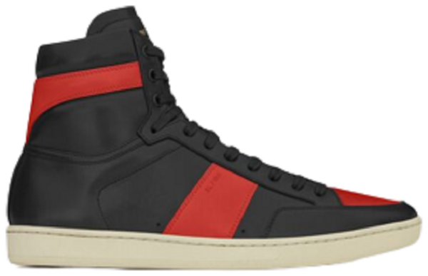 Giày Saint Laurent Court Classic SL 10h 'Black Red' 4180260MP301074