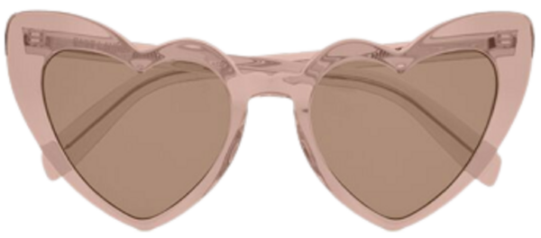 Kính YSL New Wave SL 181 Loulou Antique Pink Light Brown 471894Y99015900