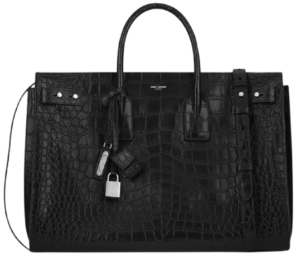 Túi Saint Laurent Sac De Jour Large Crocodile 'Black' 4781670Q50E1000