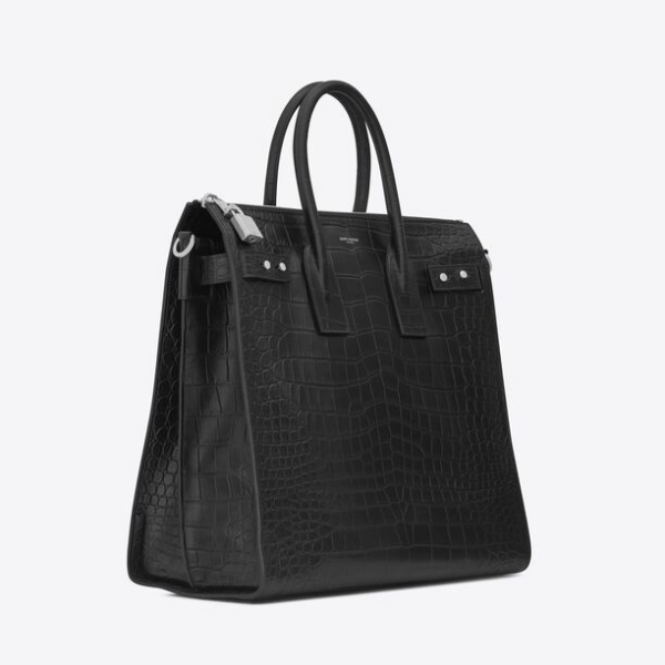 Túi Saint Laurent Sac De Jour Crocodile 'Black' 4805830Q50E1000 - Hình ảnh 5