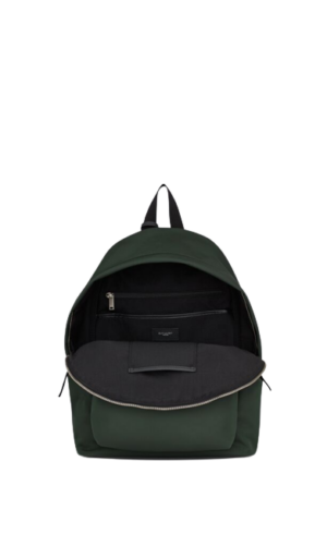 Alternative view of Túi Saint Laurent City Backpack 'Vert Fonce' 534967FAAB53062