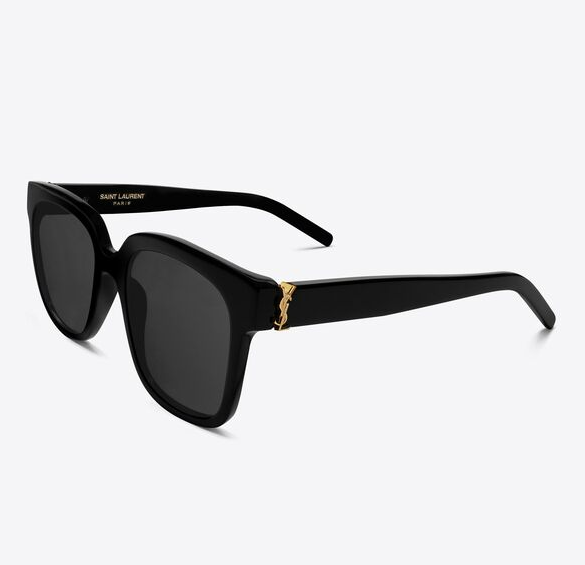 Kính Ysl Monogram Sl M40 Bright Black 543513Y99011002