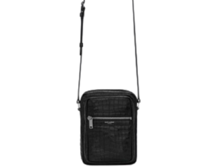 Túi Saint Laurent Sid Pouch Crocodile 'Black' 581700DZE0E1000