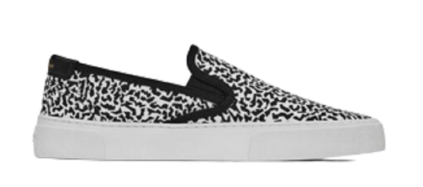 Giày Saint Lauren Venice Slip On Sparkle Print