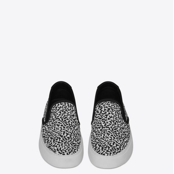 Giày Saint Lauren Venice Slip On Sparkle Print - Hình ảnh 4