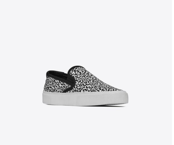 Giày Saint Lauren Venice Slip On Sparkle Print - Hình ảnh 2