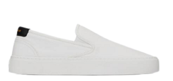 Giày Saint Lauren Venice Slip On Optic White