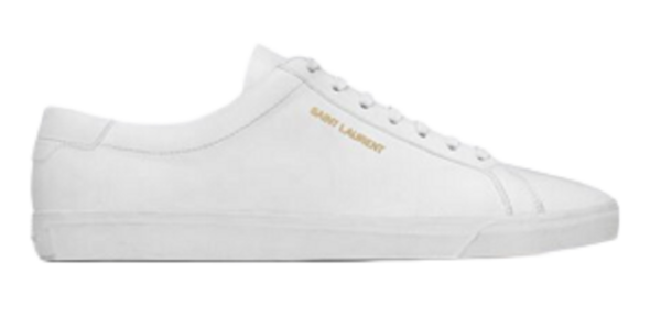 Giày Saint Lauren Andy Sneaker Off White