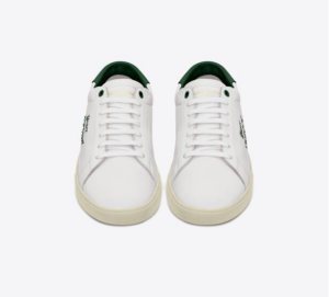 Alternative view of Giày Saint Laurent Court Classic SL 06 Embroidered 'White Green'