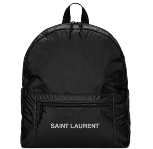 Túi Saint Laurent Nuxx Backpack 'Silver Black' 623698HO27Z1054