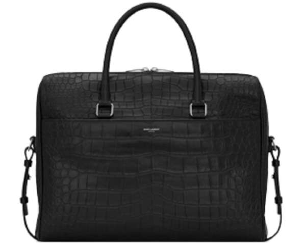 Túi Saint Laurent Duffle Briefcase Matte 'Black' 625449DZE0E1000