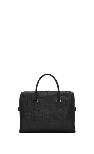 Alternative view of Túi Saint Laurent Duffle Briefcase Matte 'Black' 625449DZE0E1000
