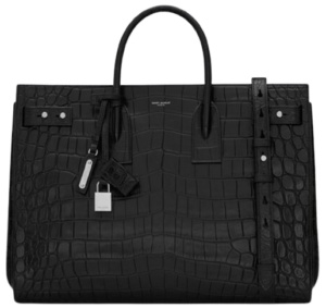 Túi Saint Laurent Sac De Jour Large Crocodile 'Black' 6315260Q50E1000