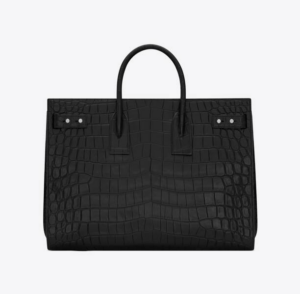 Alternative view of Túi Saint Laurent Sac De Jour Large Crocodile 'Black' 6315260Q50E1000