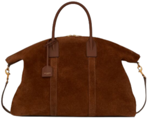 Túi Saint Laurent Giant Bowling Suede 'Brown' 6496460HYPW2407