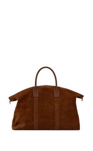 Alternative view of Túi Saint Laurent Giant Bowling Suede 'Brown' 6496460HYPW2407