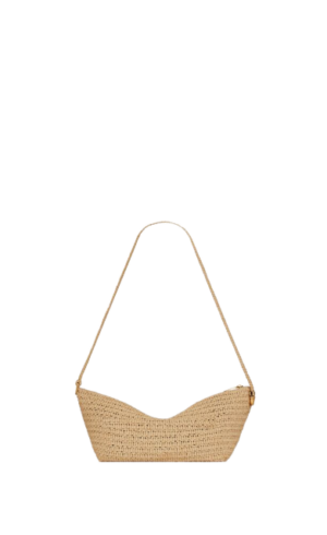 Alternative view of Túi Saint Laurent Le Rafia Crossbody 'Naturel' 667490GAAA32099