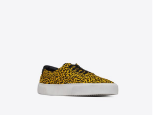 Alternative view of Giày Saint Laurent Venice Sneaker Yellow Black 66933026Q107065