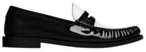 Giày Saint Laurent Le Loafer 'Black White' 670232AAAM61006