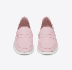 Giay Saint Laurent Le Loafer Monogram 'Baby Pink' 692224AAAIH5915