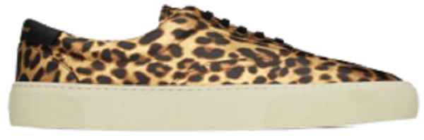 Giày Saint Laurent Venice In Shiny Print Leather 'Leopard'