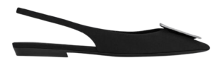 Giày Saint Laurent Maxine Slingback 'Black' 699518AAAM21000