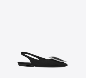 Giay Saint Laurent Maxine Slingback 'Black' 699518AAAM21000