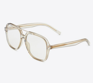 Alternative view of Kính YSL Sl 545 Transparent Cream And Light Gold 701422Y99039303