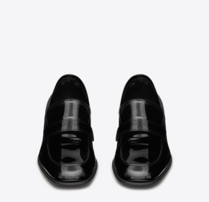 Giay Saint Laurent Solferino Penny 'Black' 711018AAAES1000
