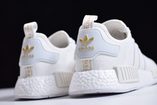 adidas NMD_R1 Cloud White Rose Gold (Women's) - FW6434 - US