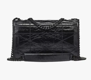 Alternative view of Túi MCM Mena Quilted Shoulder Bag in Crushed Leather MWSCSLM03BK001