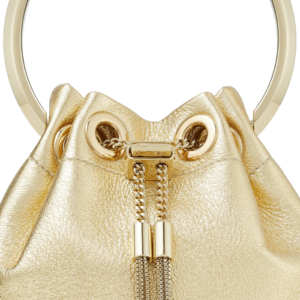 Alternative view of Túi Jimmy Choo Micro Bon Bon 'Gold' MICROBONBONMNAOO0022