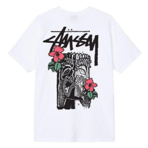 Alternative view of Áo Stussy Tiki Tribe Tee 'White'
