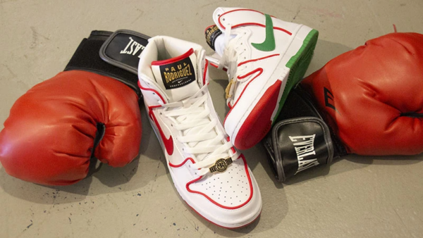 Giày Nike SB Paul Rodriguez x Dunk High 'Premium SB Boxing' CT6680-100 - Hình ảnh 8