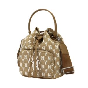 Alternative view of Túi MLB Monogram Jacquard Bucket Bag Beige 32BG34111-50B