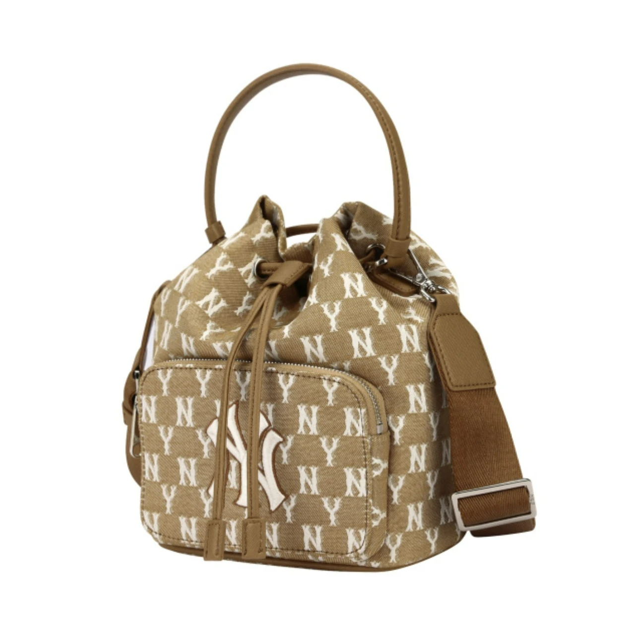 MLB Korea - Monogram Jacquard Bucket Bag