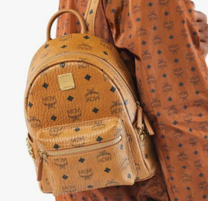 Alternative view of Balo MCM Stark Side Studs Backpack Visetos Cognac MMK6SVE41CO001