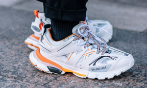 Buy Balenciaga Track Sneaker 'White Orange' - 542023 W1GB1 9059