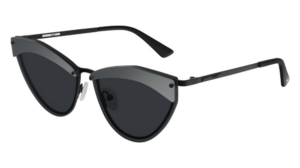 Alternative view of Kính Alexander McQueen Silver Cat Eye 'Black' MQ0208S-001-60