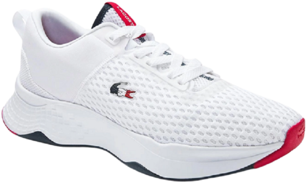 Giày Lacoste Court Drive 0120 White Red 7-40SMA0101407 - Hình ảnh 2