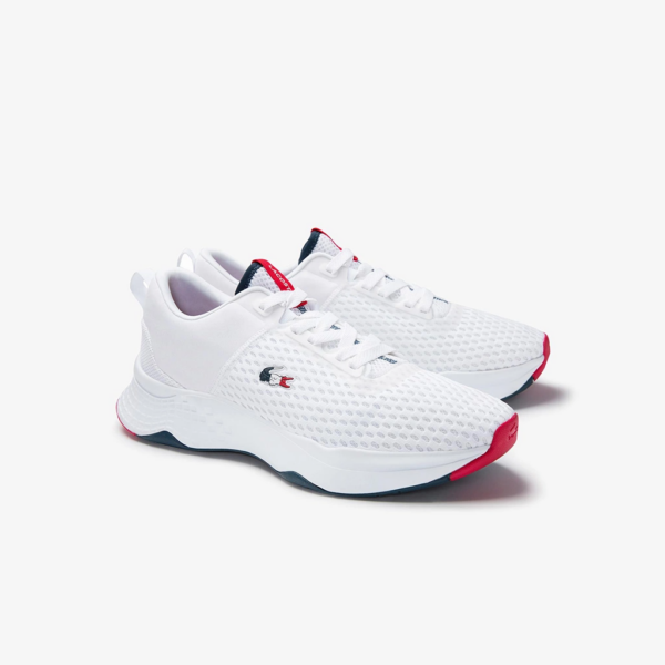 Giày Lacoste Court Drive 0120 White Red 7-40SMA0101407 - Hình ảnh 3