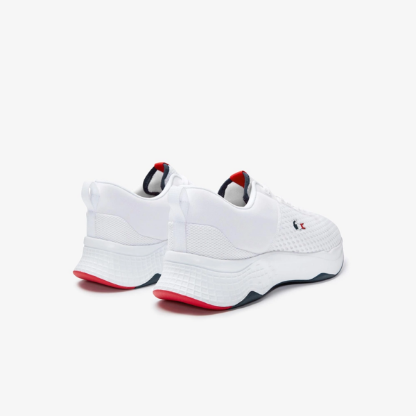 Giày Lacoste Court Drive 0120 White Red 7-40SMA0101407 - Hình ảnh 4