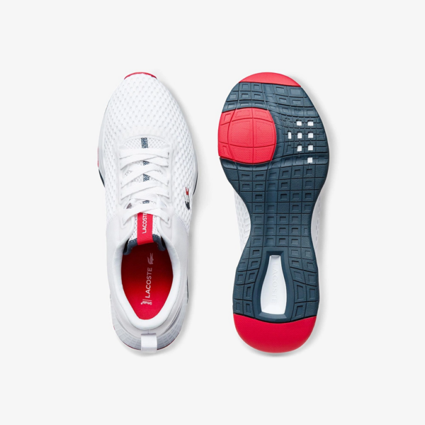 Giày Lacoste Court Drive 0120 White Red 7-40SMA0101407 - Hình ảnh 6