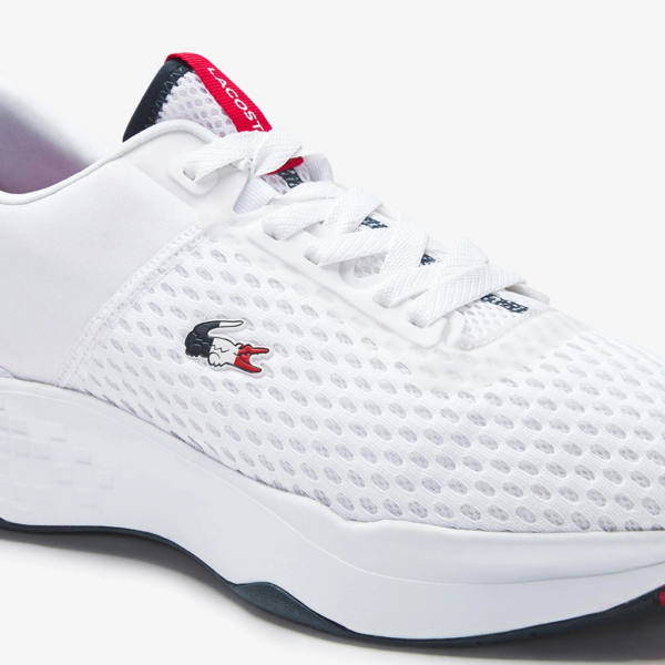 Giày Lacoste Court Drive 0120 White Red 7-40SMA0101407 - Hình ảnh 5