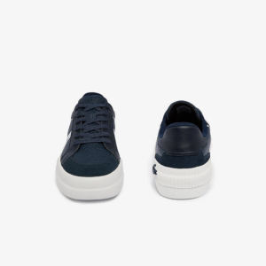 Giay Lacoste L004 0722 'White Navy' 7-43CMA0057092
