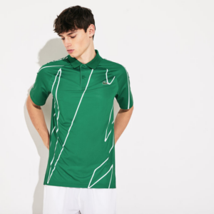Alternative view of Áo Lacoste Novak Djokovic Polo Shirt 'Green'