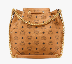 Alternative view of Túi MCM Soft Berlin Drawstring Bag Visetos Cognac MWDAABF02CO001